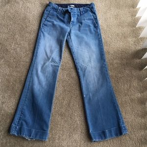 Wide leg vintage style Banana republic jeans